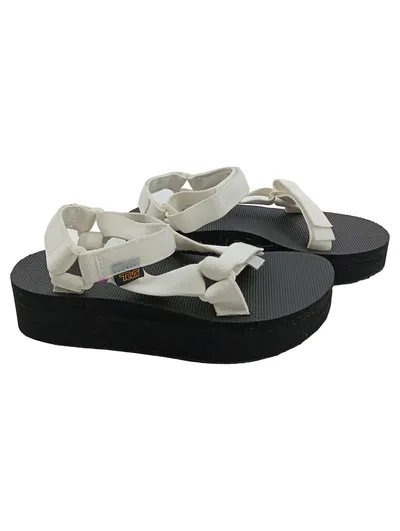Teva Plateausandalen Damen Größe 39 Weiß Outdoor Sandalen