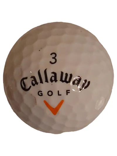 Callaway Warbird Golfball Einzeln Weiß Gebraucht Leichte Spuren