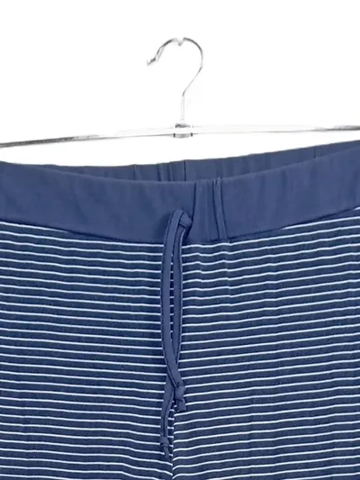 Mey Ringel Jogginghose Damen Blau Gestreift Komfortabel Gr. 42/XL