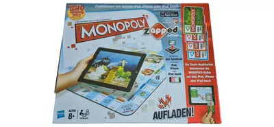 Hasbro Monopoly Zapped Edition Brettspiel App iPad iPhone iPod Touch
