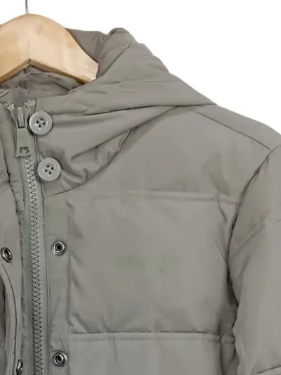 Wrangler Herren Steppjacke Bomberjacke Oliv Gr. 50/L Casual Kapuze
