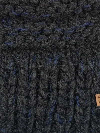 BARTS Mütze Grau Strickmütze Bommelmütze Casual Winter