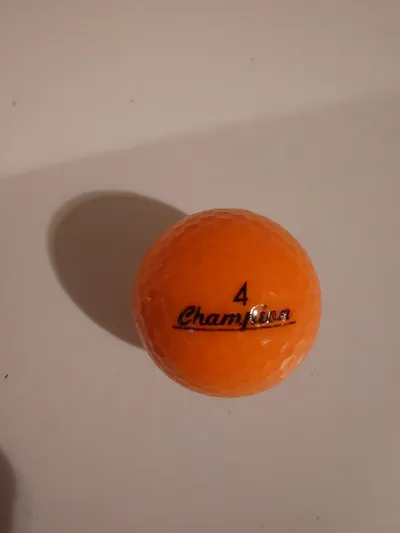 Champion Golfball Orange Einzeln Sport Freizeit