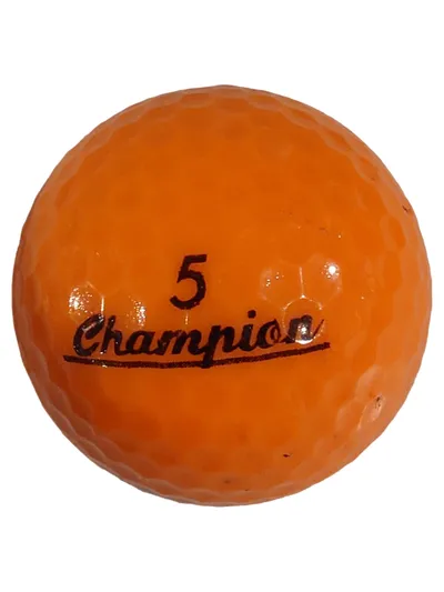 Champion Golfball Nr. 5 Orange gebraucht