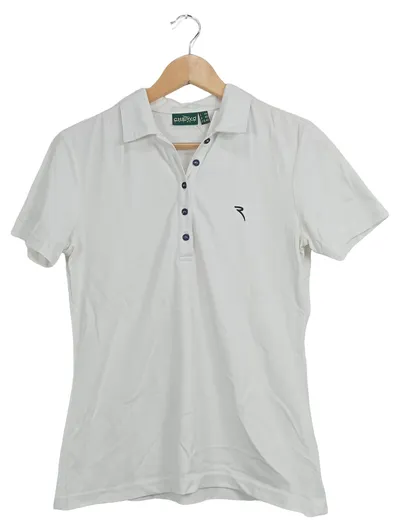 Chervò Damen Poloshirt Größe 40 weiß Sportlich