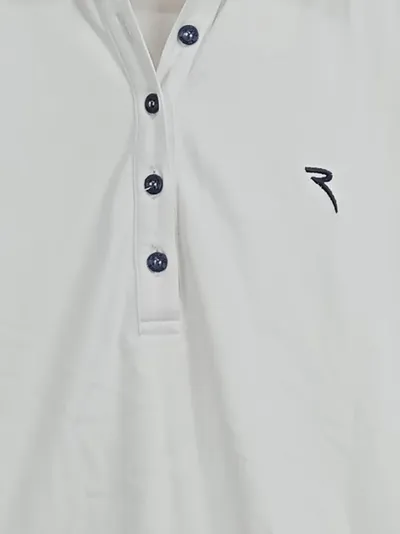 Chervò Damen Poloshirt Größe 40 weiß Sportlich