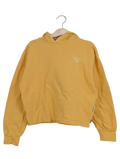 Garcia Kapuzenpullover Mädchen Gr. 128/134 Gelb Hoodie Baumwolle