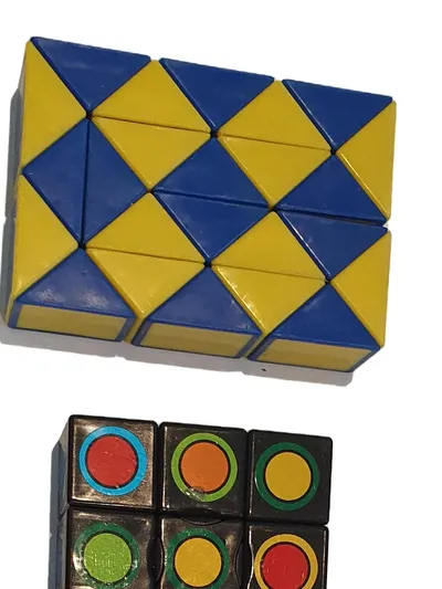3D Puzzle Set Snake Cube Zauberwürfel Magic Snake Geduldspiel 3-teilig