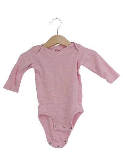 Carter's Baby Mädchen Langarm Body Gr. 62 Rosa Baumwolle