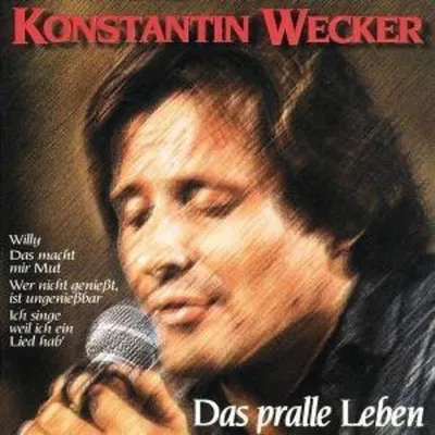 Konstantin Wecker - Das pralle Leben Doppel-CD Folk Musik Album