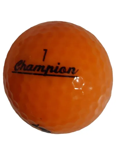 Champion Golfball Orange Sport Training Übung