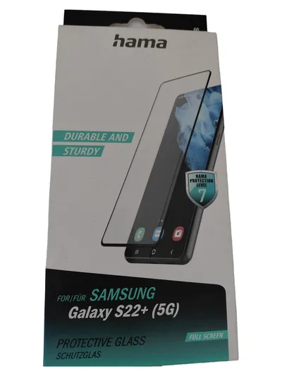Hama Schutzglas Displayschutz Transparent für Samsung Galaxy S22+ (5G)