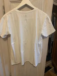 Burton Herren T-Shirt Gr. 50/L Weiß Sportlich mit Berg-Print 2