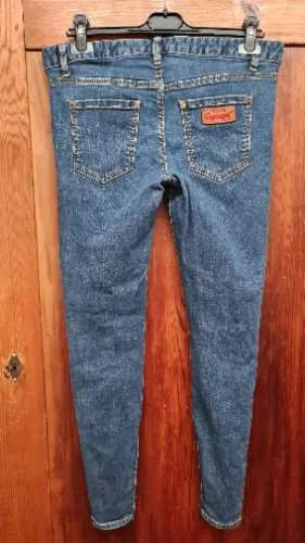 Dsquared2 Damen Jeans Slim Fit Blau Gr. 44 W35 3