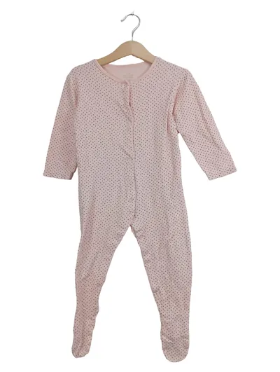 early days Schlafanzug Mädchen Gr. 92 Rosa Punkte Komfortabel Frühjahr