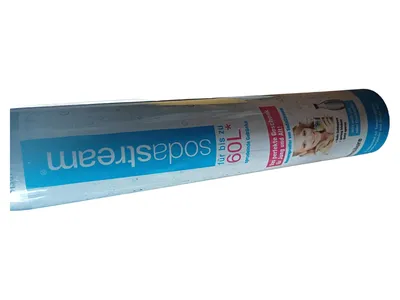 SodaStream CO2 Zylinder 60L Trinkwassersprudler Silber