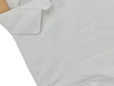 Chervò Damen Poloshirt Kurzarm Gr. 40/L Weiß Sportlich Reißverschluss