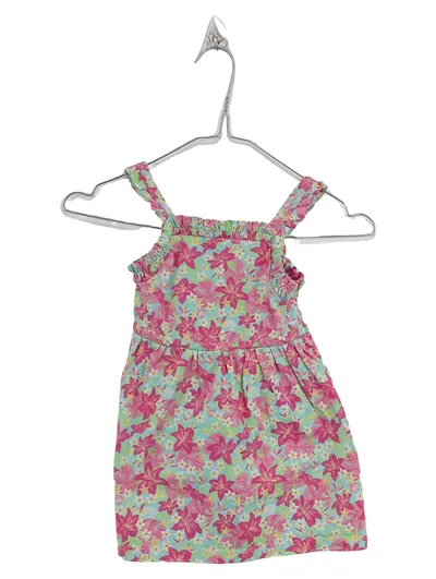 Sergent Major Sommerkleid Mädchen Gr. 92 Blumenmuster Bunt Trägerkleid