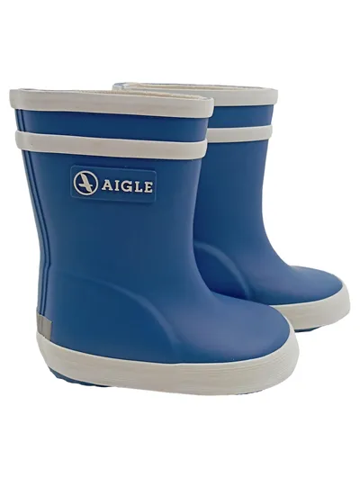Aigle Kinder Gummistiefel Blau Gr. 19
