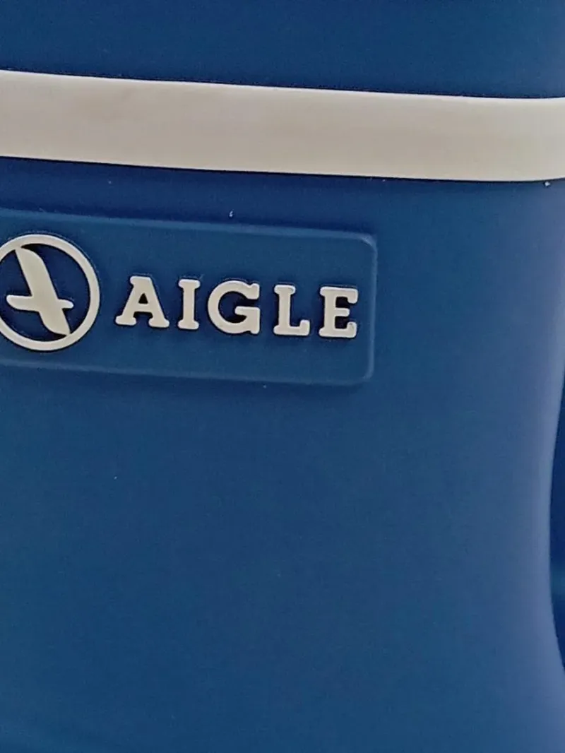 Aigle Kinder Gummistiefel Blau Gr. 19 3
