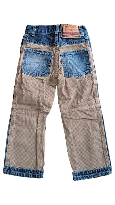 Diesel Kinder Jeans Bootcut Hose Gr. 98 Blau Casual