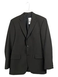 Engbers Herren Sakko Gr. 48 Grau Nadelstreifen Business Anzugjacke 2
