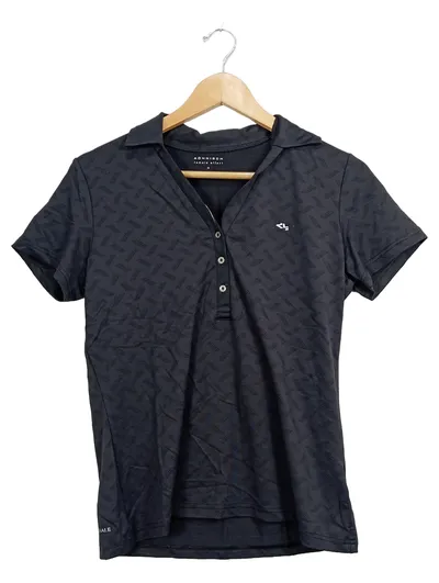 Röhnisch Damen Poloshirt Gr. 38/M Schwarz Sportlich