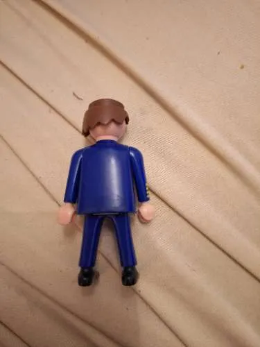 Playmobil Figur Pilot Pacific Airline Blau Uniform Flugzeug Kapitän 3