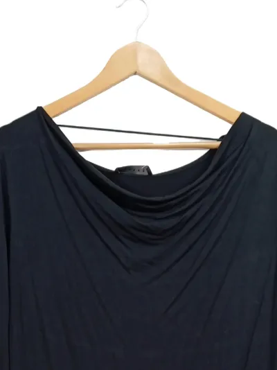 FALKE Damen Festliches Kleid Schwarz Langarm Gr. 40/L Elegant Viskose