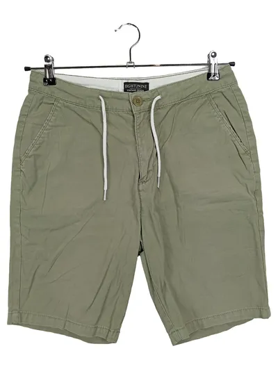 EIGHT2NINE Herren Shorts Oliv Gr. 29 Casual Baumwolle Kordelzug