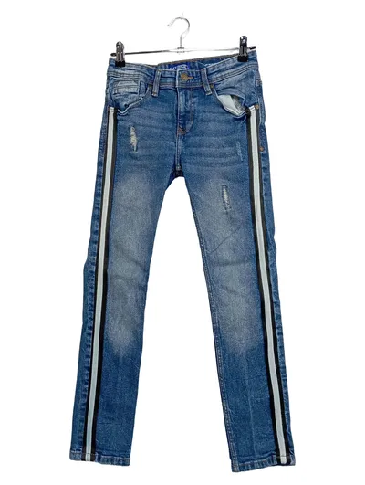 Coolcat Destroyed Jeans Mädchen 46x52 Blau Casual Jay Regular Gestreift