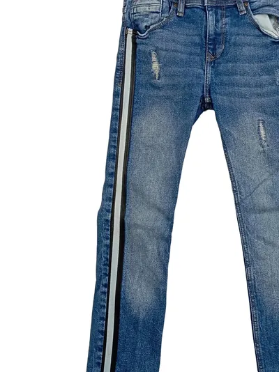 Coolcat Destroyed Jeans Mädchen 46x52 Blau Casual Jay Regular Gestreift