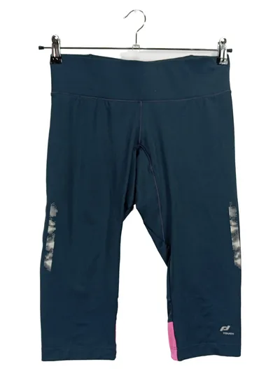 Pro Touch Damen Sport Leggings Capri Gr. 38 Petrol