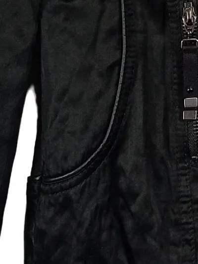 BIBA Blazer Damen Gr. 36 Schwarz Business Sakko Langarm Baumwolle