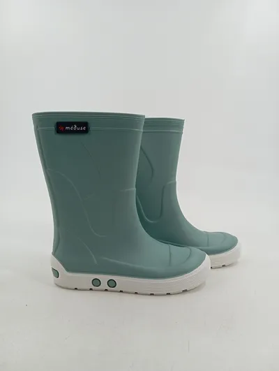 MÉDUSE Gummistiefel Kinder Gr. 27 Grün Praktisch Outdoor Regenstiefel