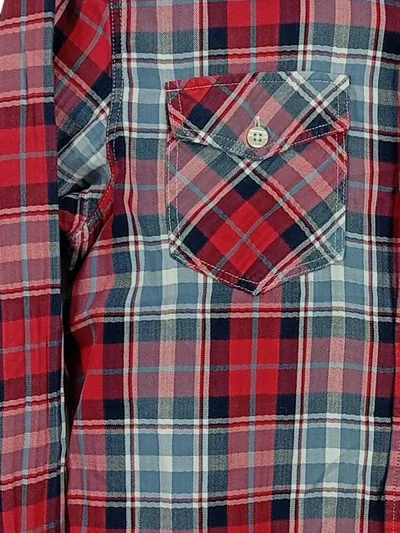 GUESS Herren Karohemd Langarm Gr. 34