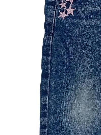 TINY DENIM LOVE Mädchen Jeans Straight Leg Gr. 92 Blau Sterne