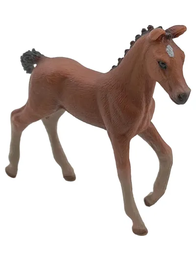 Schleich Hannoveraner Fohlen Braun Pferd Spielfigur Horse Club