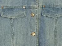DinoModa Jeansjacke Damen Gr. 36 Blau Casual Baumwolle Elasthan 4