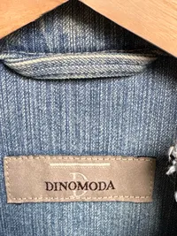 DinoModa Jeansjacke Damen Gr. 36 Blau Casual Baumwolle Elasthan 6