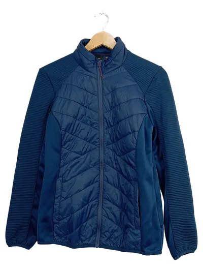 Rocktrail Damen Hybridjacke Trainingsjacke Gr. 42 Blau Outdoor Steppjacke