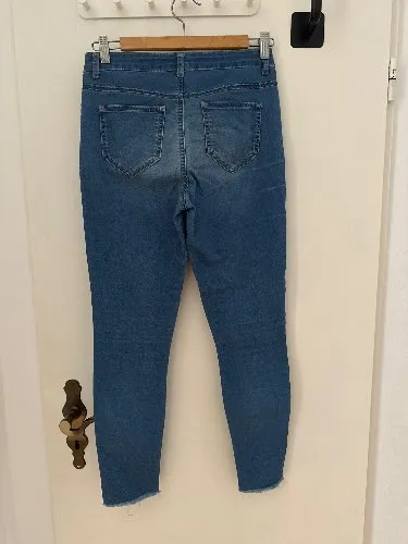 Calzedonia Damen Slim Fit Jeans Blau Größe S