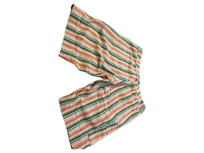 Bogner Damen Shorts Bermuda Kurze Hose Gr. 38 Mehrfarbig Gestreift Sommer Casual
