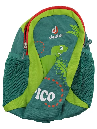 Deuter Pico Kinderrucksack Dinosaurier Grün 5L Outdoor Freizeit