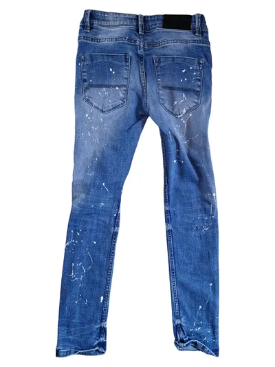 CoolCat Destroyed Jeans Kinder Jungen Blau Streetwear Größe 146/152
