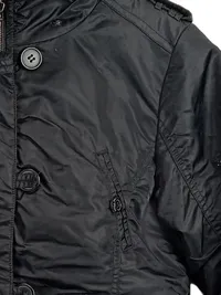 17&Co. Damen Winterjacke mit Kapuze Gr. 42 Schwarz Casual 5