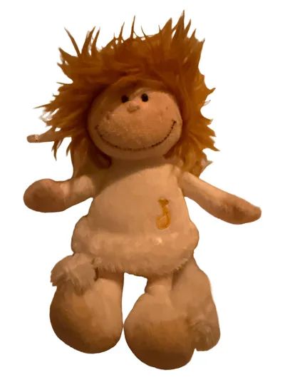 NICI Kuscheltier Engel Glücksbringer Plüschfigur Beige 17cm
