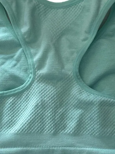 Tchibo Active Sport BH Damen Gr. 40 Grün Polyamid Polyester Ripp