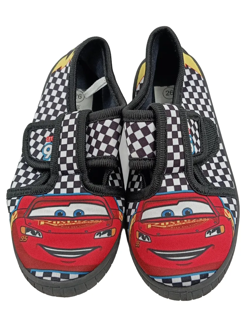 Cars Lightning McQueen Hausschuhe Kinder Jungen Gr. 26 Komfortabel Mehrfarbig 1