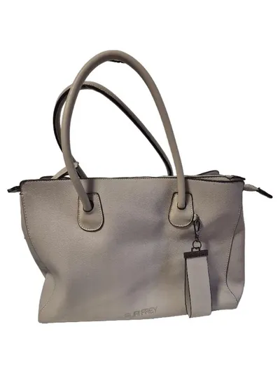 SURI FREY Damen Henkeltasche Handtasche Grau Klassisch 37x28 cm